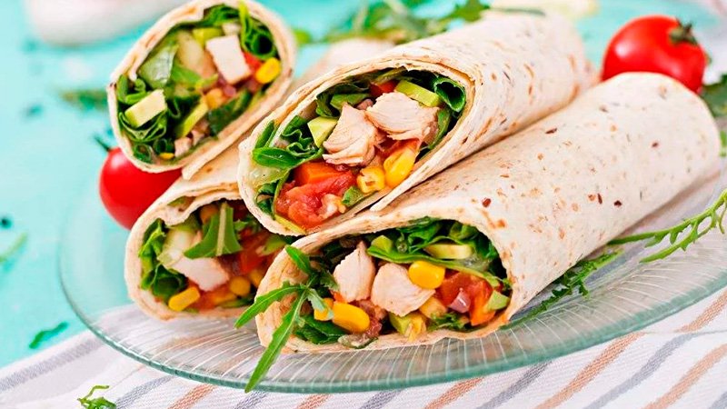 Wraps Saudáveis